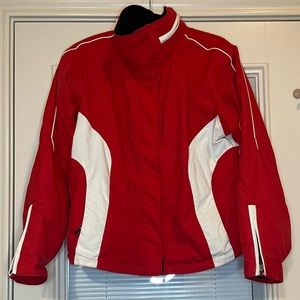 Women’s Red Size 12 Obermeyer Velocity 31102 Ski Jacket